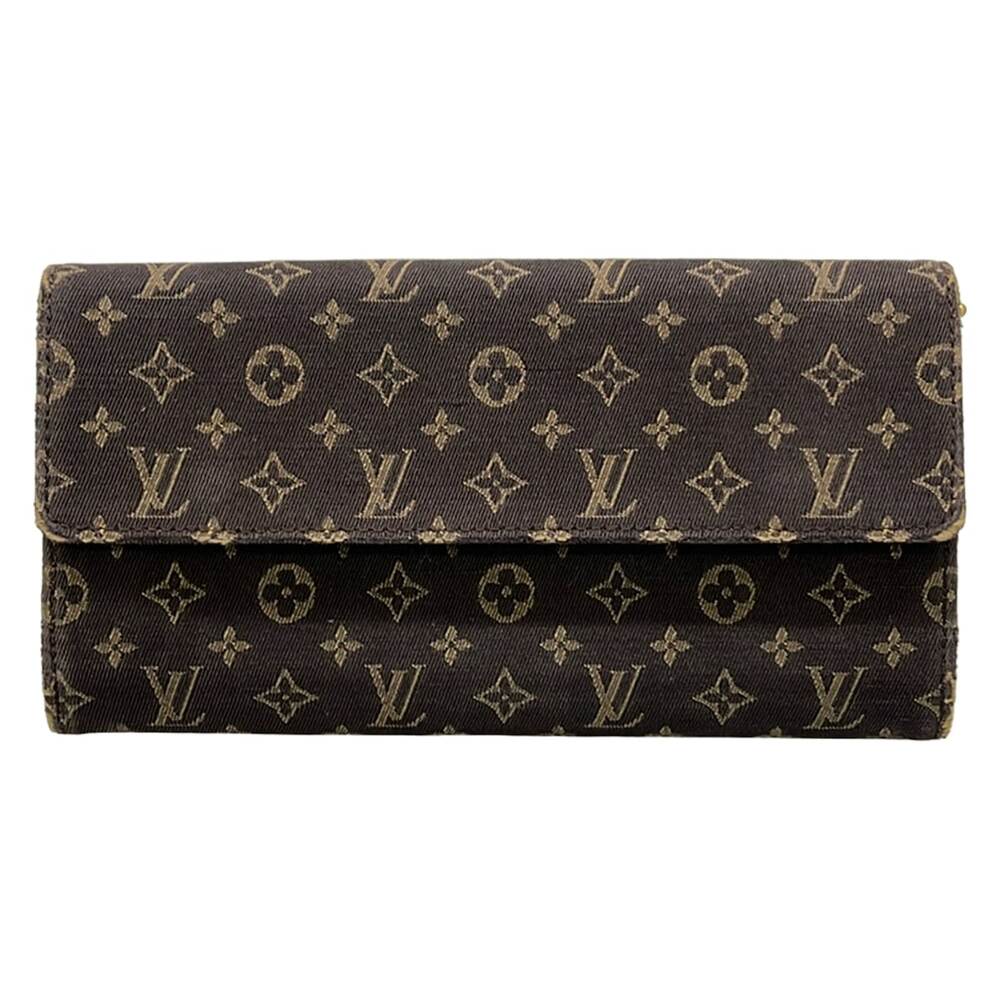 Louis Vuitton Portefeuille Sarah Monogram Mini Lin Long Wallet M95234